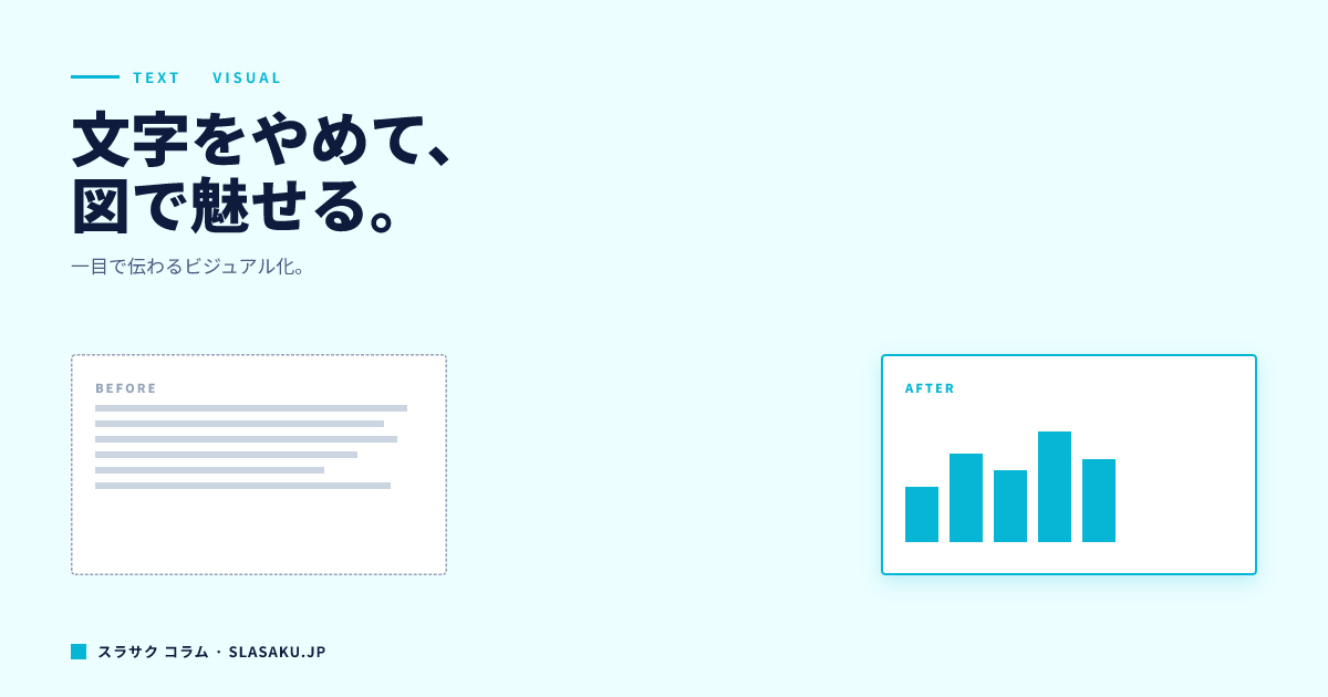 営業資料で使える図解・グラフの種類と使い分け